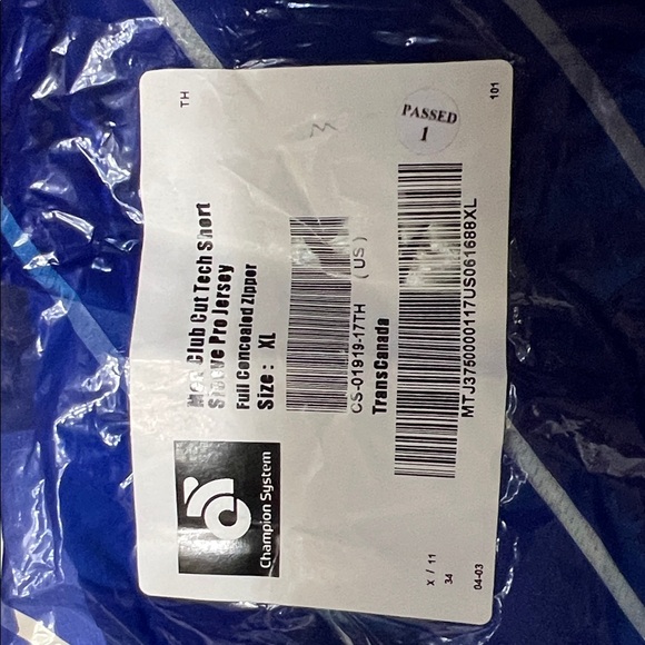 TransCanada Cycling Jersey in Blue, Gray & Green - Picture 5 of 5